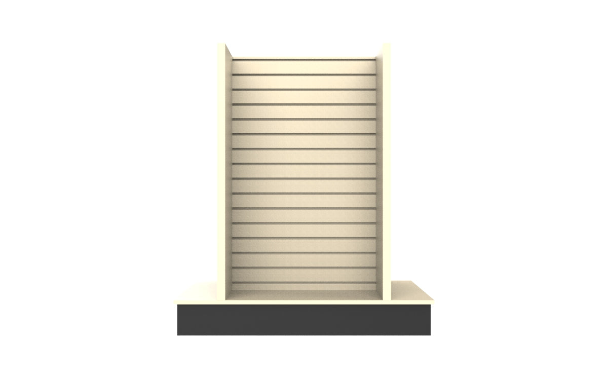 4 Sided Island Slatwall Display