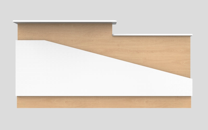 Sales Counter w/ Angled Back