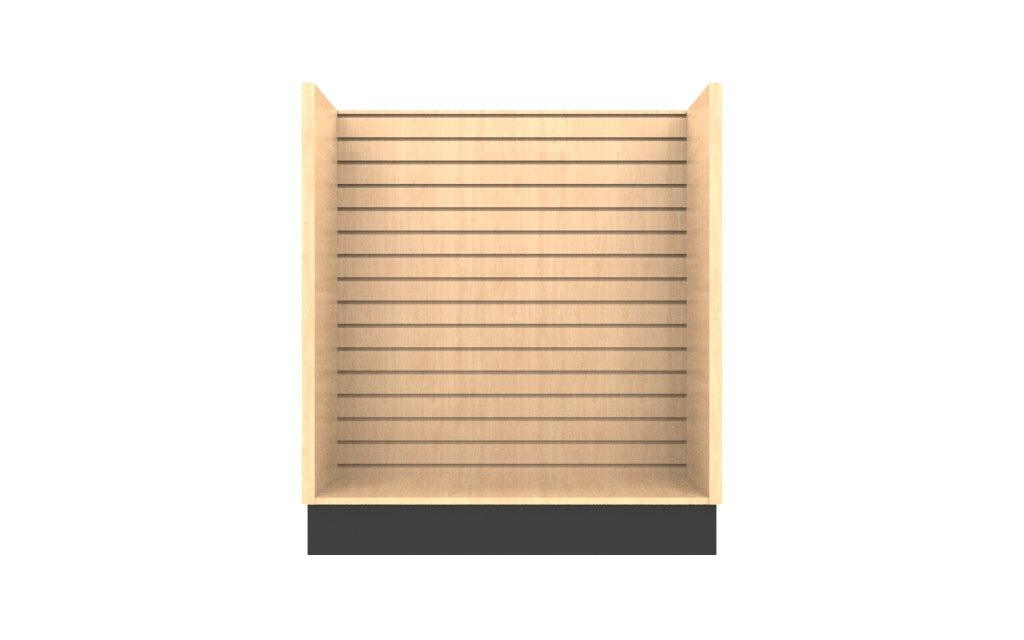 4 Sided Island Slatwall Display