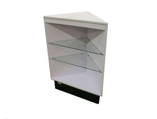 Triangle Corner w/ Shelves