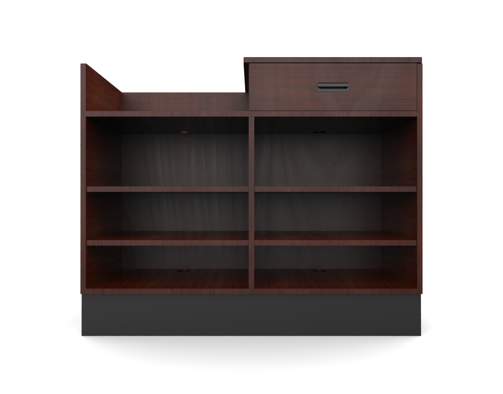 Sales Counter w/ Register Bay