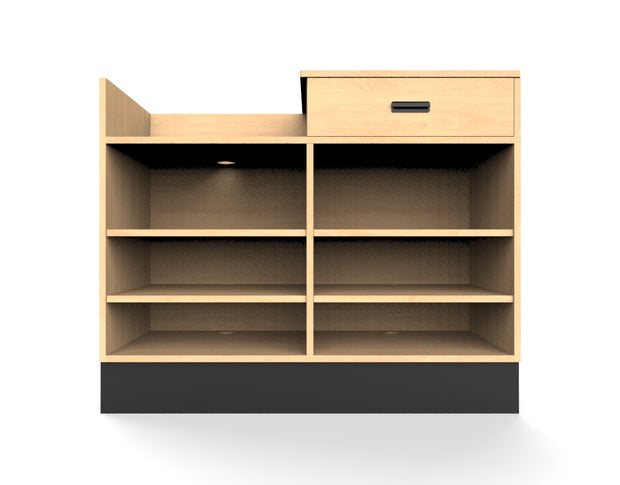 Sales Counter w/ Register Bay