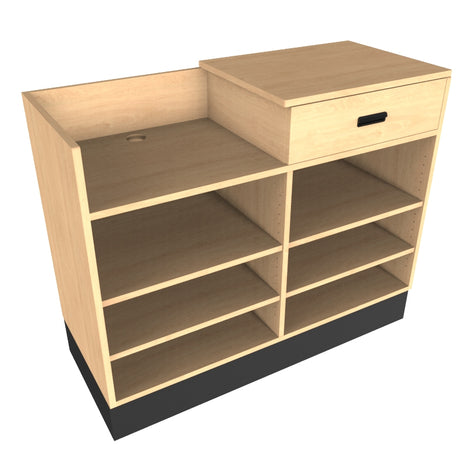 Sales Counter w/ Register Bay