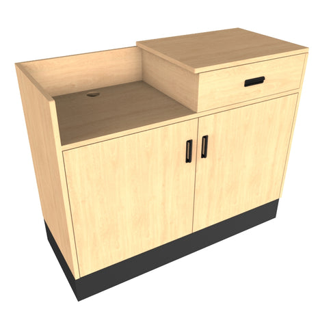 Deluxe Sales Counter w/ Register Bay