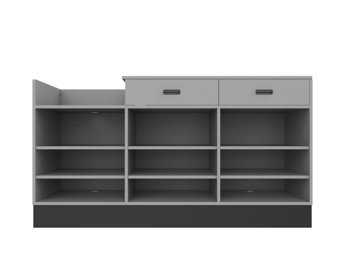 Sales Counter w/ Register Bay