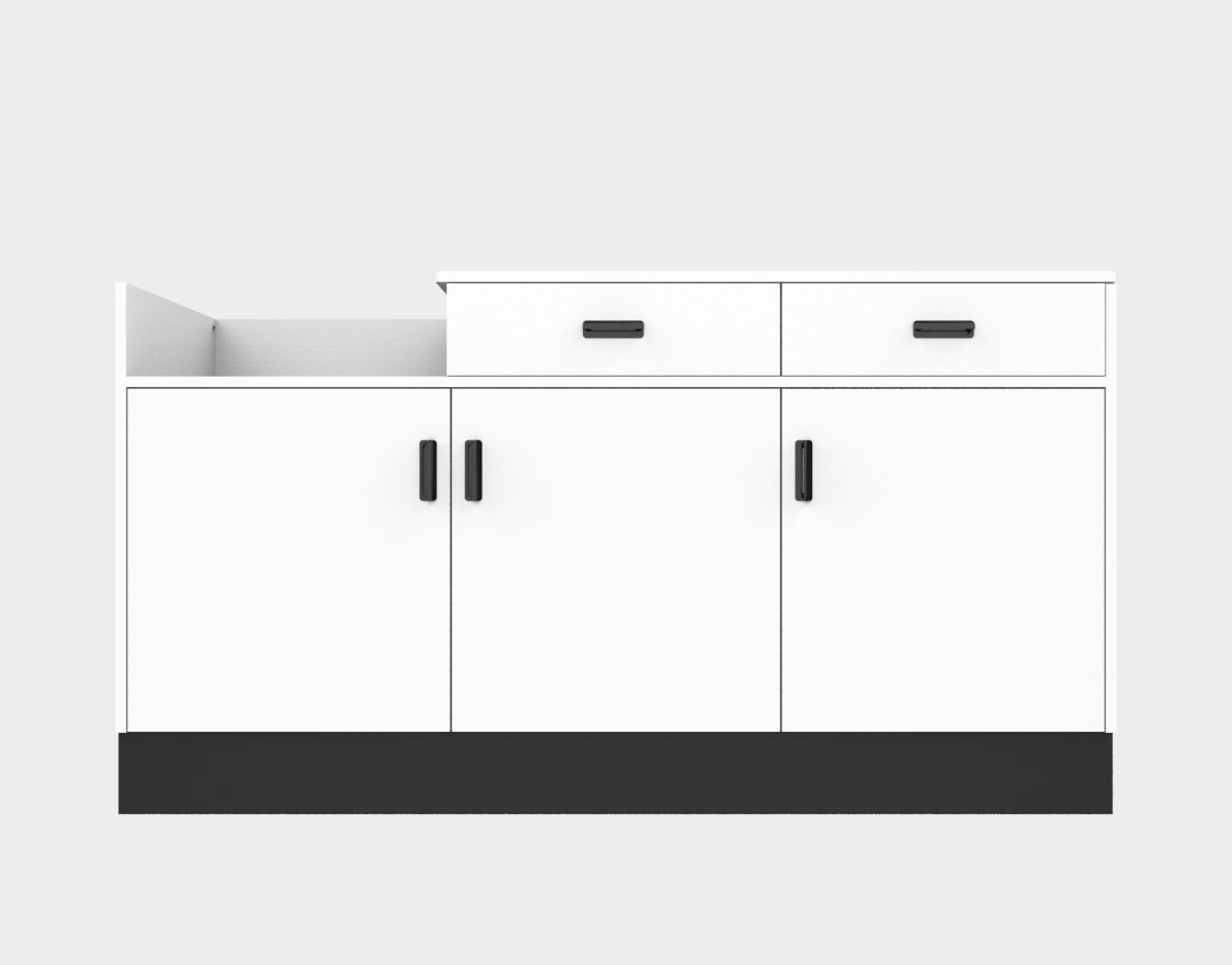 Deluxe Sales Counter w/ Register Bay