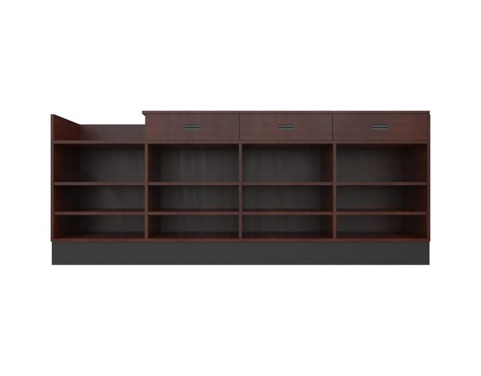 Sales Counter w/ Register Bay
