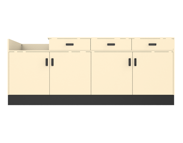 Deluxe Sales Counter w/ Register Bay
