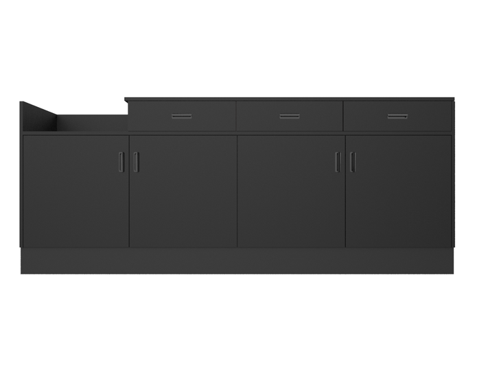 Deluxe Sales Counter w/ Register Bay