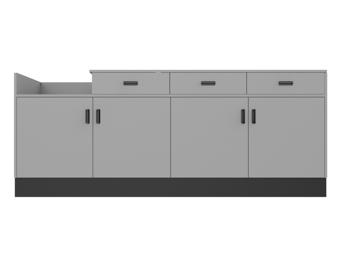 Deluxe Sales Counter w/ Register Bay
