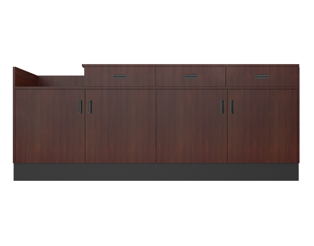 Deluxe Sales Counter w/ Register Bay