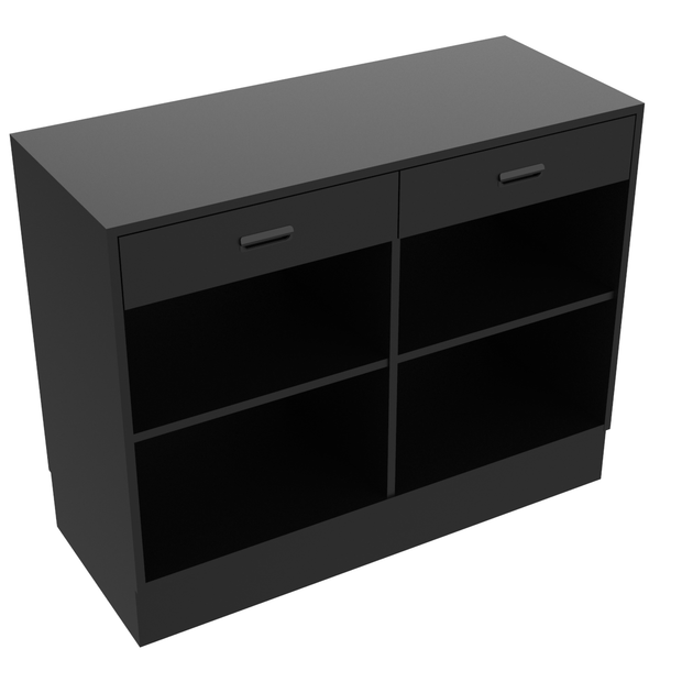 Sales Counter w/ Flat Top & Drawers