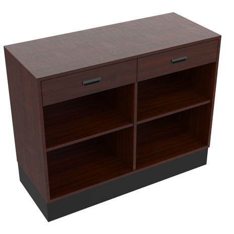 Sales Counter w/ Flat Top & Drawers