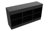 Sales Counter w/ Flat Top & Drawers