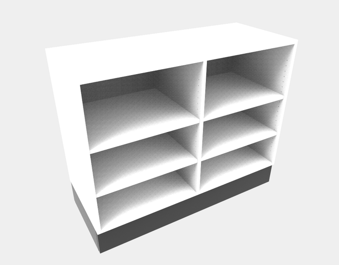 Sales Counter w/ Flat Top