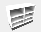 Sales Counter w/ Flat Top