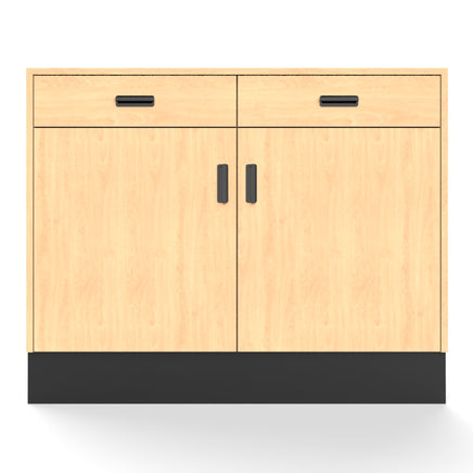 Deluxe Sales Counter w/ Flat Top & Slatwall