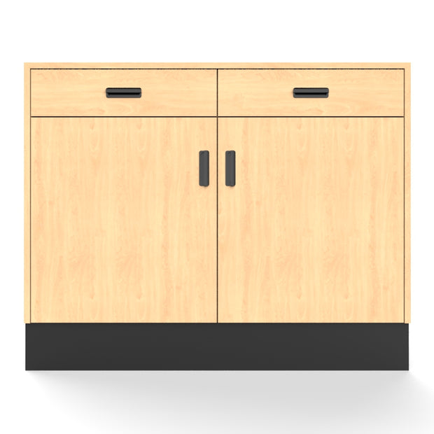 Deluxe Sales Counter w/ Flat Top & Slatwall