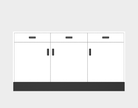 Deluxe Sales Counter w/ Flat Top