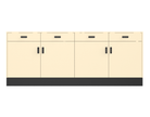 Deluxe Sales Counter w/ Flat Top