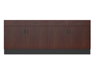 Deluxe Sales Counter w/ Flat Top & Slatwall