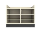Sales Counter w/ Recessed Top