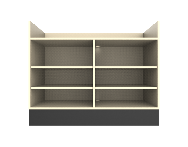 Sales Counter w/ Recessed Top