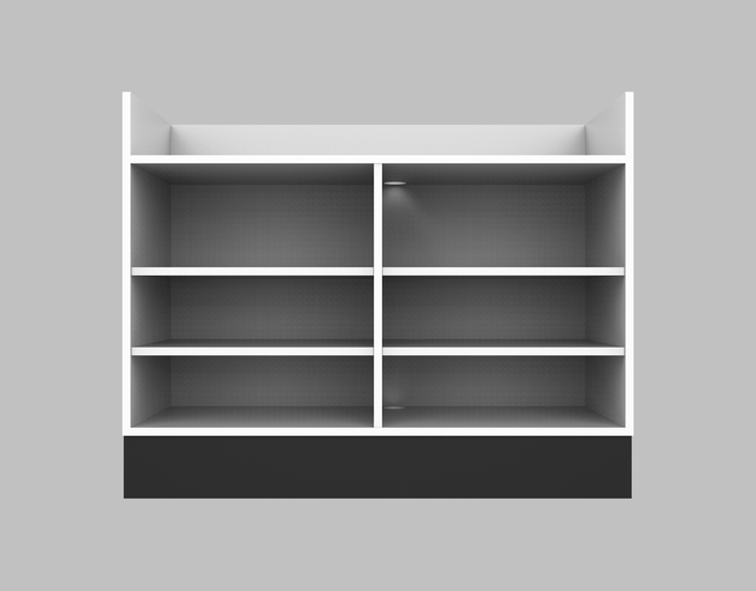 Sales Counter w/ Recessed Top