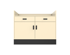 Deluxe Sales Counter w/ Recessed Top