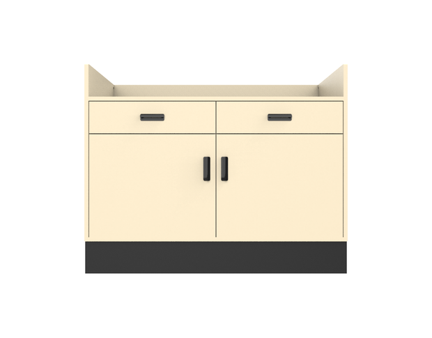 Deluxe Sales Counter w/ Recessed Top