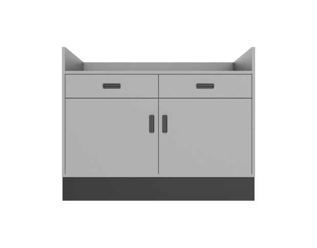 Deluxe Sales Counter w/ Recessed Top