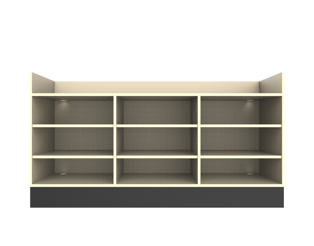 Sales Counter w/ Recessed Top