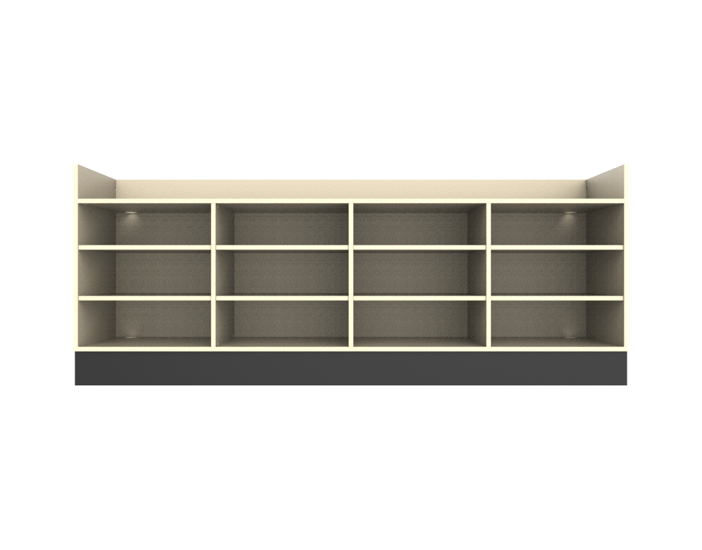 Sales Counter w/ Recessed Top