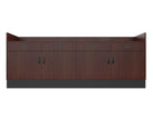 Deluxe Sales Counter w/ Recessed Top & Slatwall