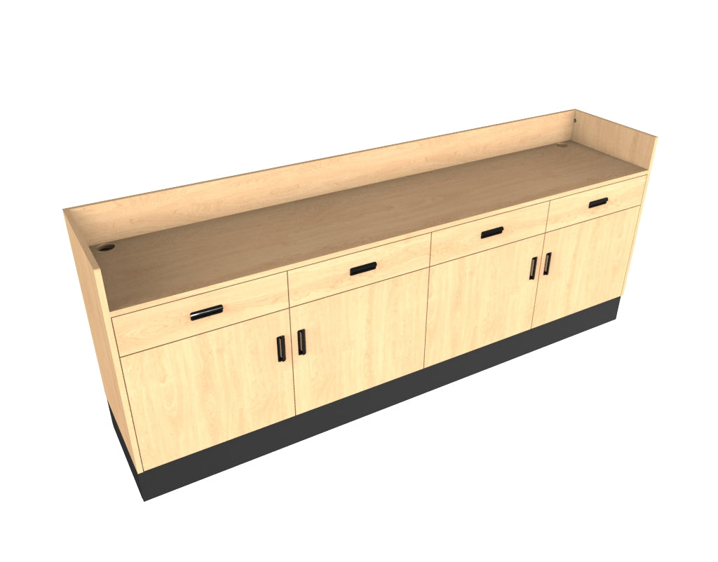 Deluxe Sales Counter w/ Recessed Top