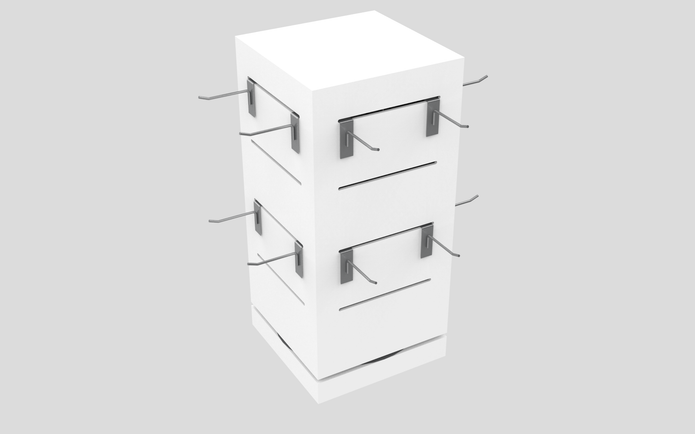 Counter Top Spinner Square