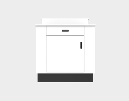 2 Tier Sales and Register Counter