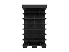 3 Sided End Cap w/Wood Shelves