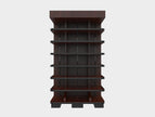 3 Sided End Cap w/Wood Shelves