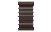 3 Sided End Cap w/Wire Shelves