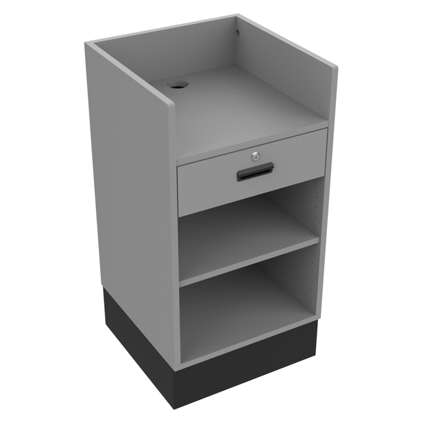 2' Sales Counter w/ Recessed Top