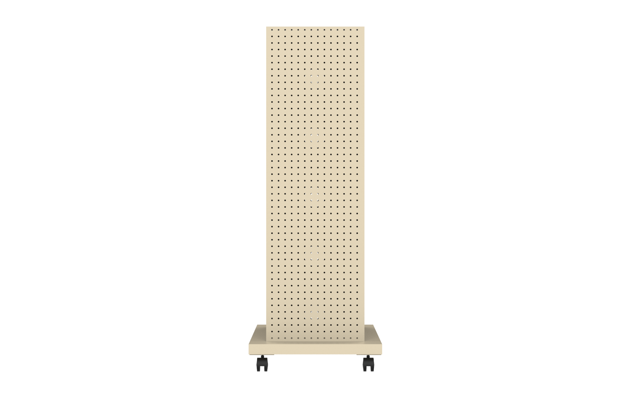4 Sided Pegboard Tower