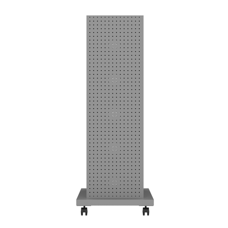 4 Sided Pegboard Tower