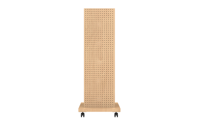 4 Sided Pegboard Tower