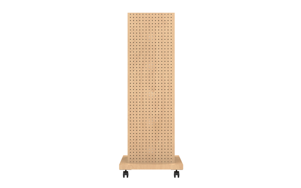 4 Sided Pegboard Tower