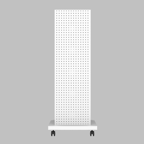4 Sided Pegboard Tower