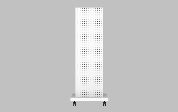 4 Sided Pegboard Tower