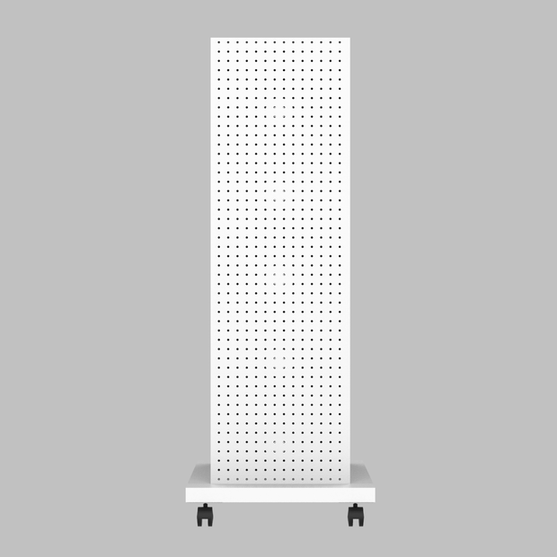 4 Sided Pegboard Tower