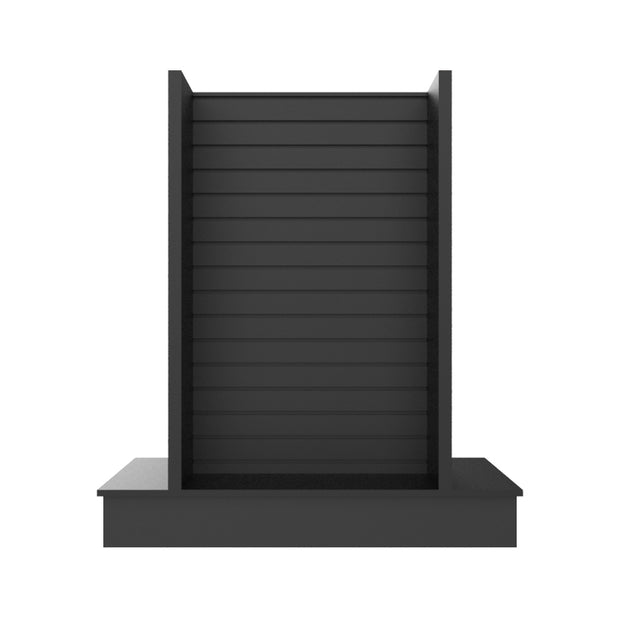 4 Sided Island Slatwall Display