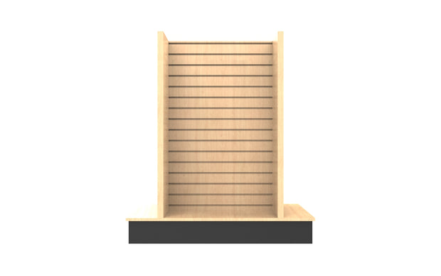 4 Sided Island Slatwall Display